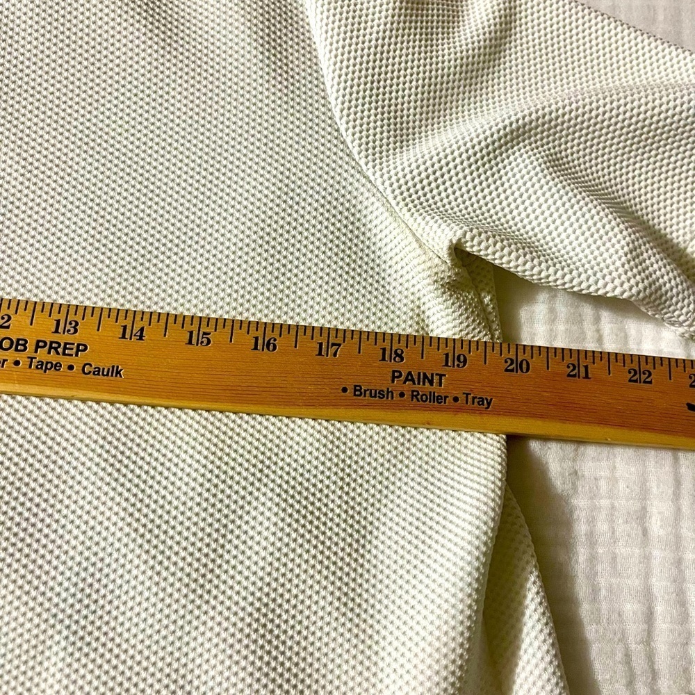 Anne Klein Elegant White Top - Large - Picture 5 of 7